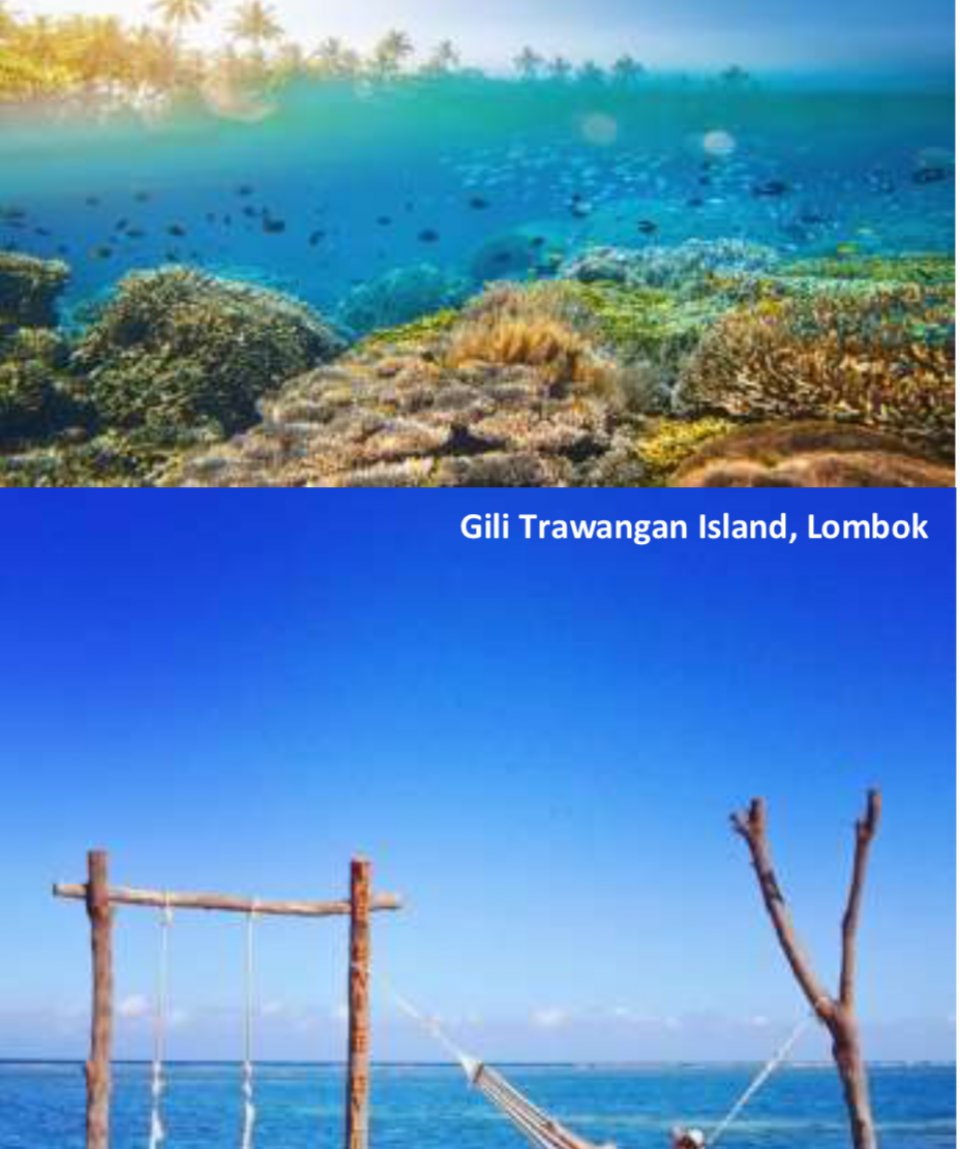 3 Days 2 Nights Lombok, Mataram, Gili Trawangan Island, Gili Meno Island, Gili Air Island, Senggigi Beach*