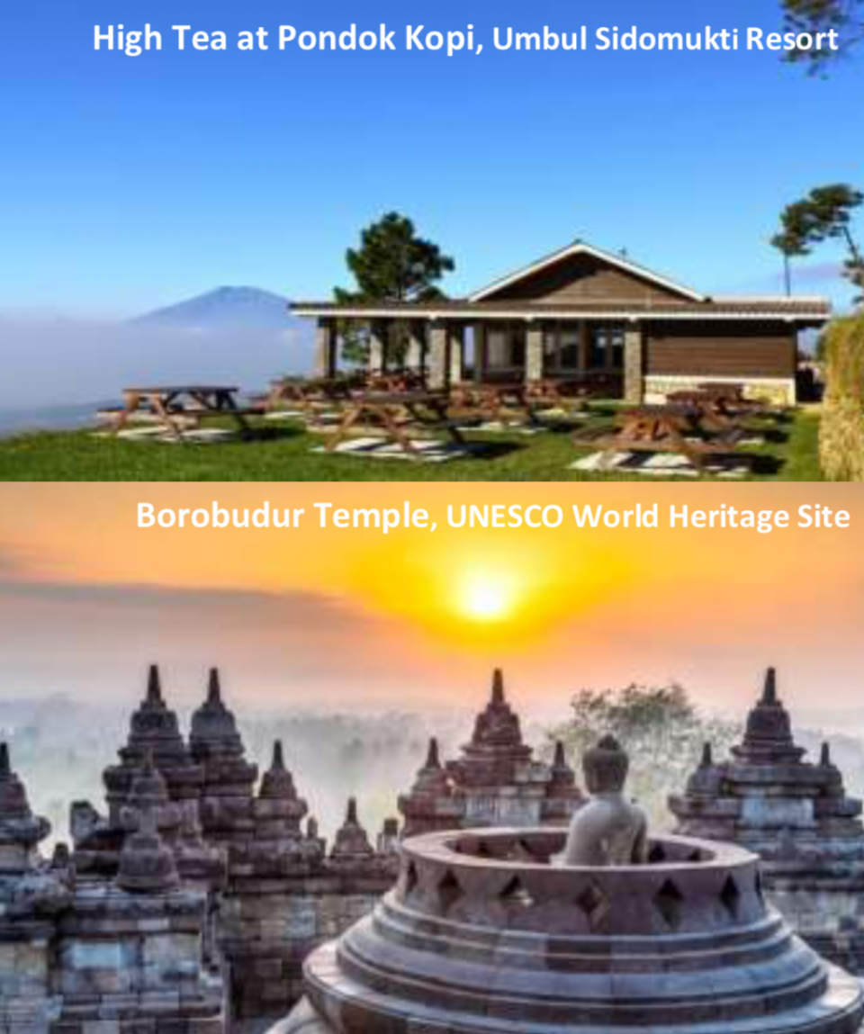 4 Days 3 Nights Semarang, Gedong Songo, Umbul Sidomukti, Borobudur Sunrise, UNESCO Prambanan, Mount Merapi