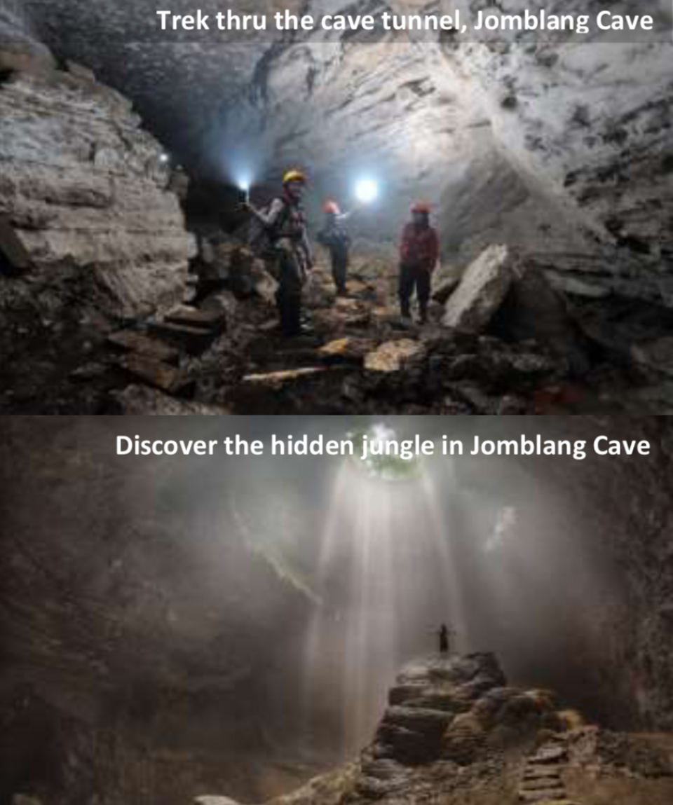 4 Days 3 Nights Jogjakarta, Wedi Ombo & Timang Beach, Jomblang Cave, Mt. Merapi Volcano, UNESCO Prambanan, Borobudur Temple