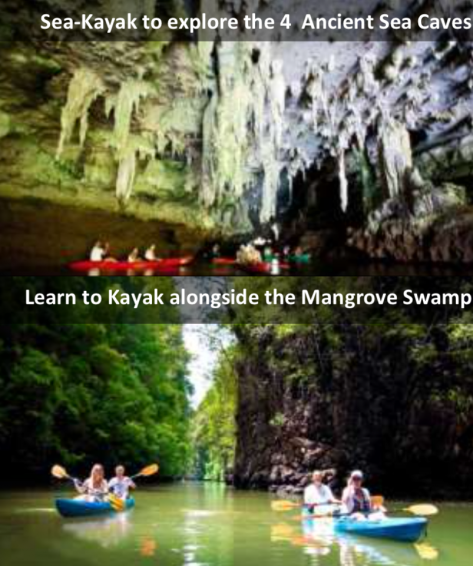 4 Days 3 Nights Krabi, Poda Islands & Cave Bor Tho Sea Kayak (Seat-In-Coach)